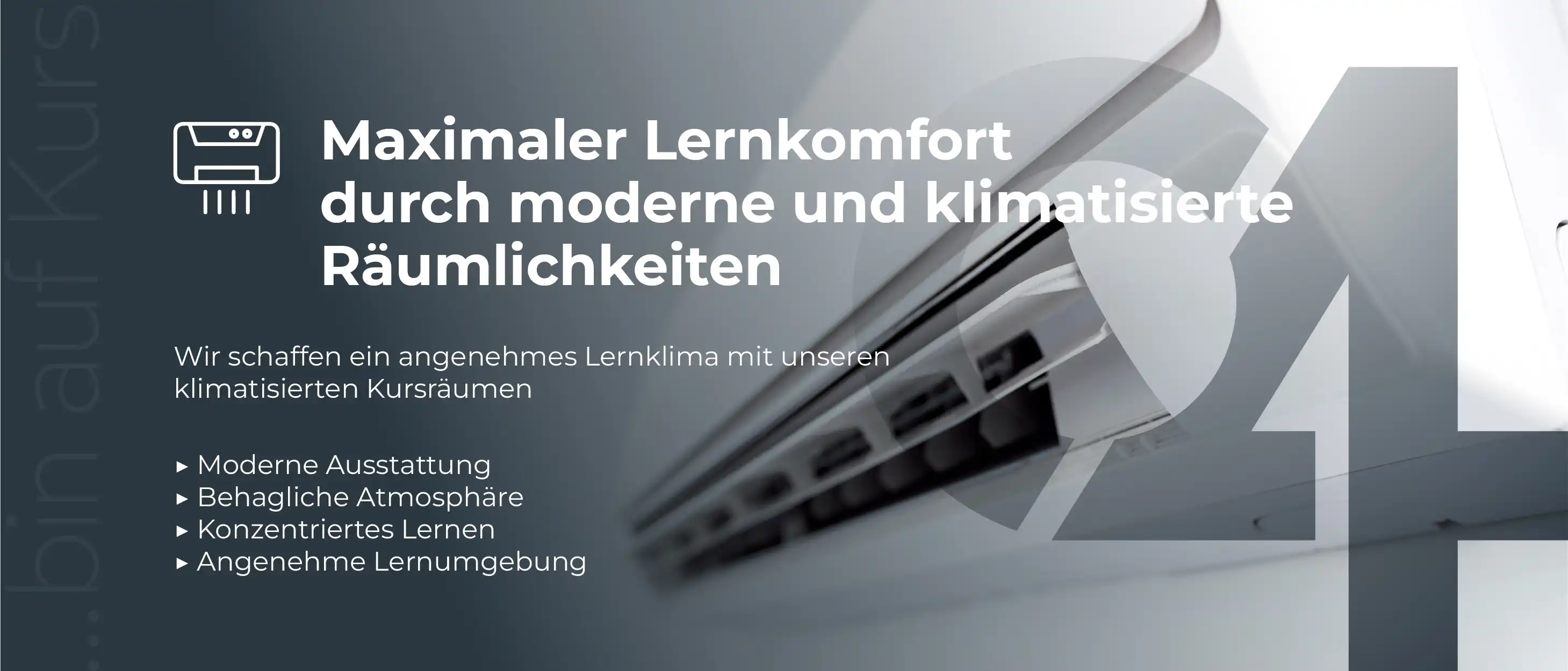 Modernstes technisches Equipment